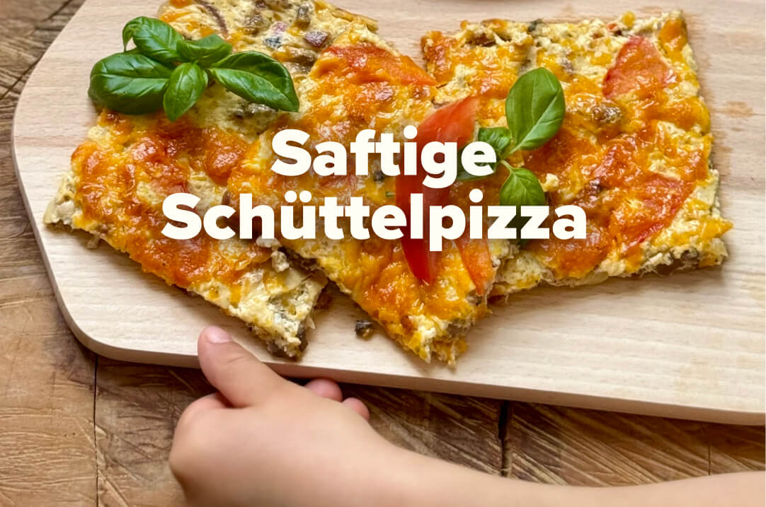 Schüttelpizza Rezept Kinder