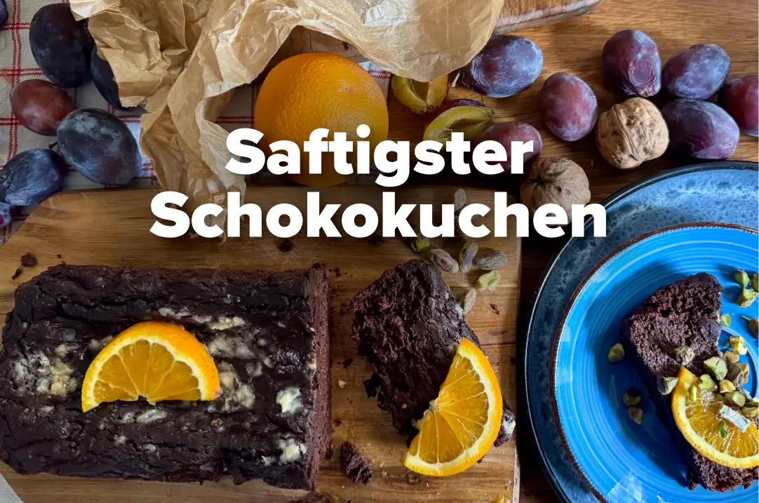 Saftiger Schokoladenkuchen ohne Zucker und Mehl