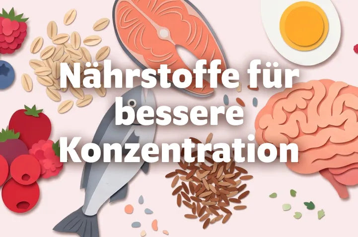 Nährstoffe für bessere Konzentration