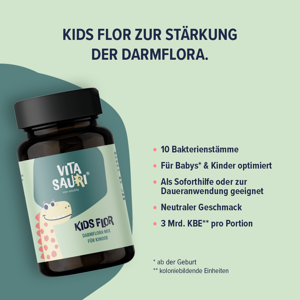 Kids Flor – Probiotika für Kinder