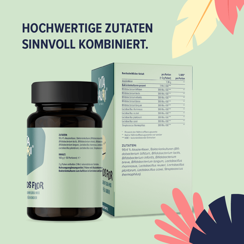 Kids Flor – Darmbakterien für Kinder