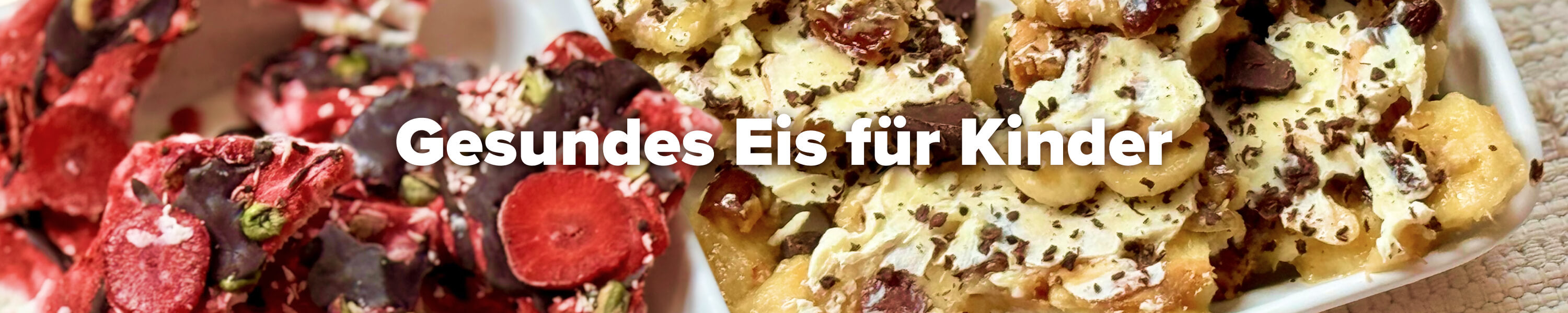 Gesundes Eis für Kinder