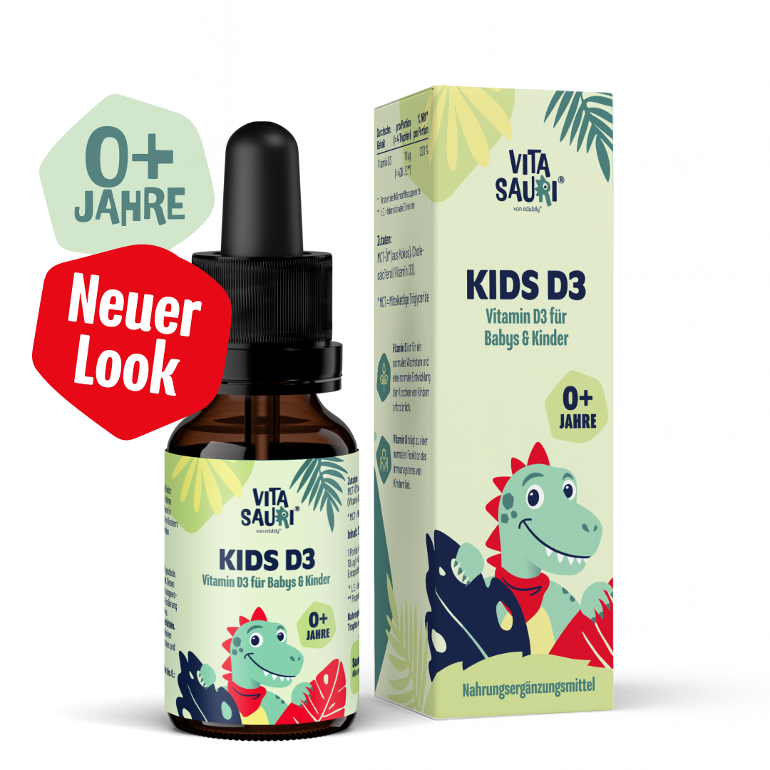 Vitamin D3 Tropfen für Babys und Kinder