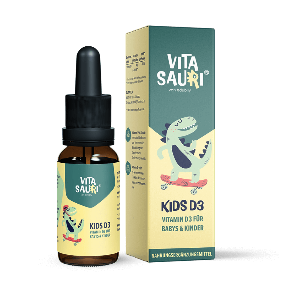 Vitamin D Tropfen für Babys & Kinder