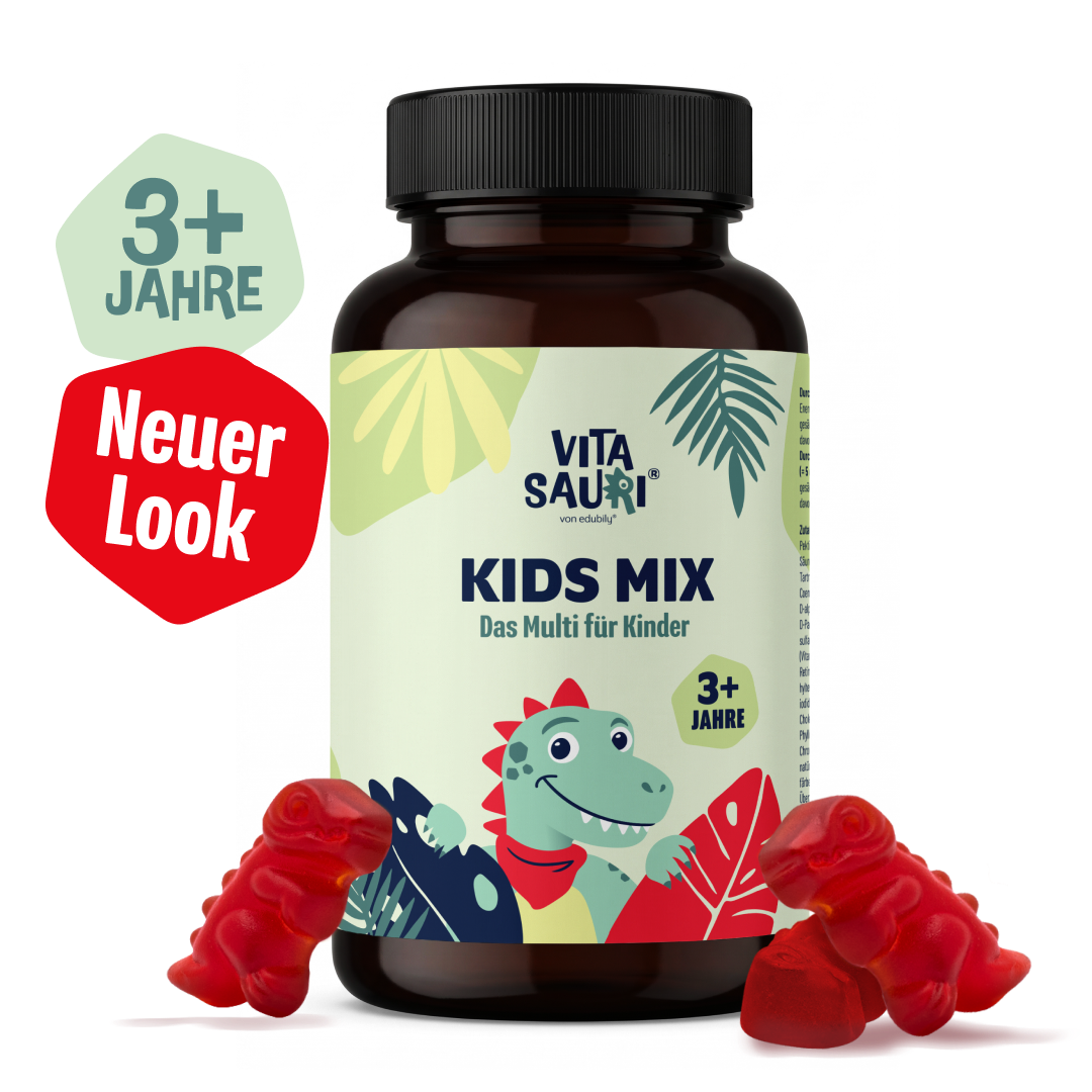 Multivitamin für Kinder ab 3 Jahren – Vitasauri Kids Mix Fruchtgummis