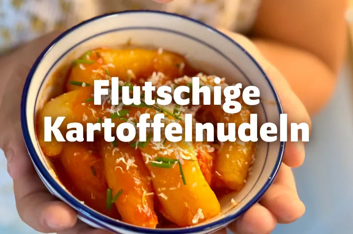 Flutschige Kartoffelnudeln: glutenfreies Spaßrezept