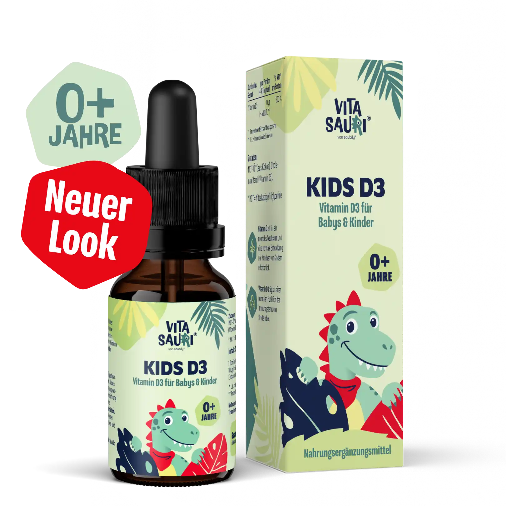 Vitamin D3 Tropfen für Babys und Kinder