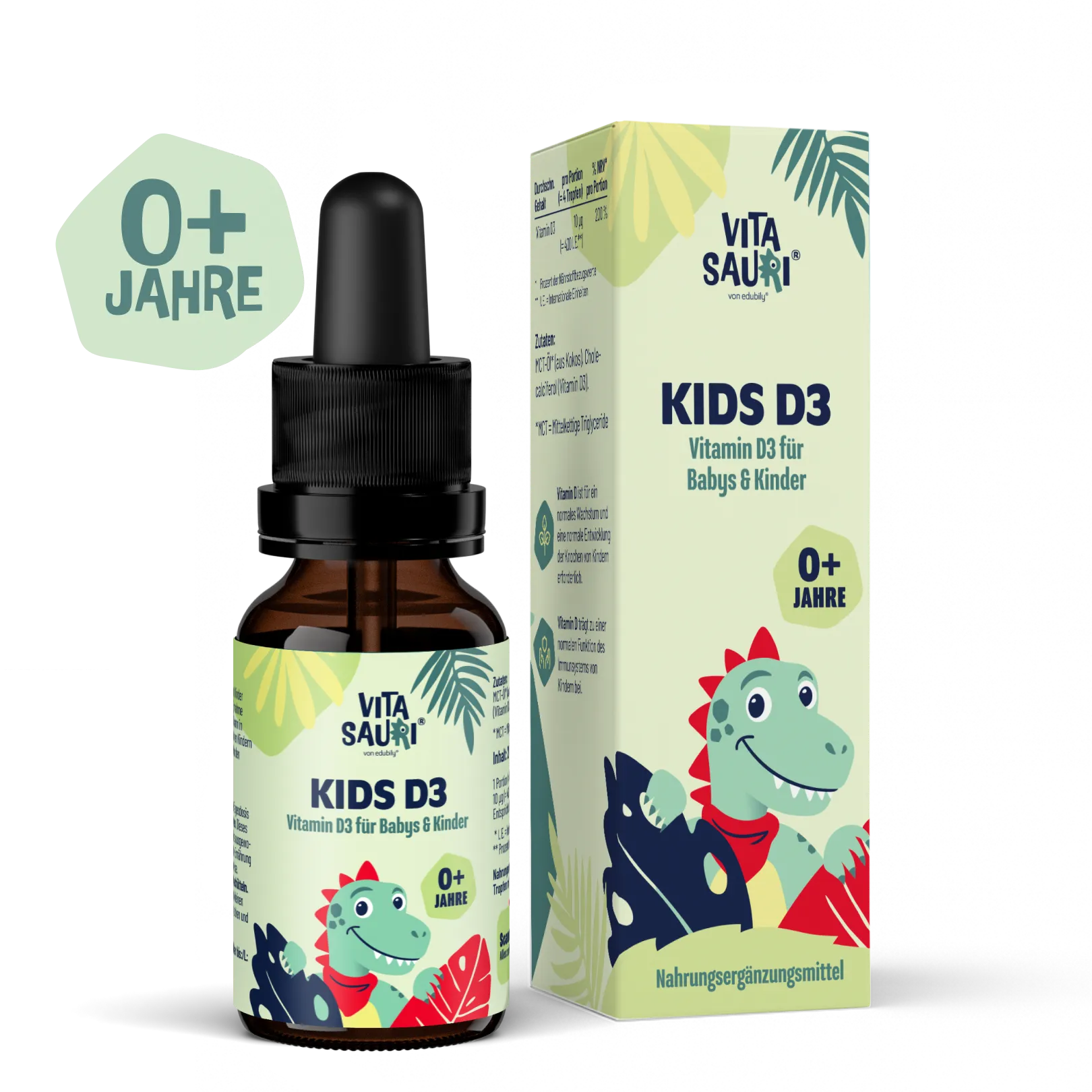 Vitamin D3 Tropfen für Babys und Kinder