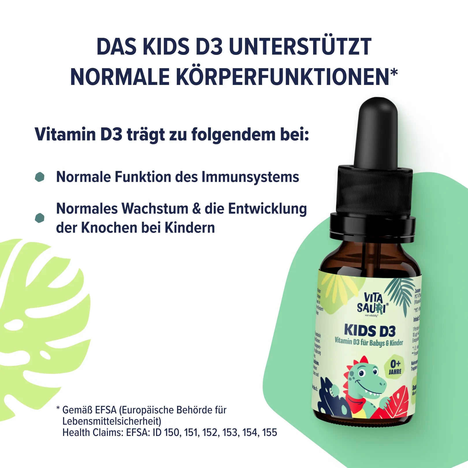 Vitamin D3 Tropfen für Babys und Kinder