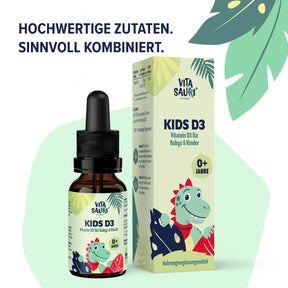 Vitamin D3 Tropfen für Babys und Kinder