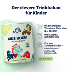 Kids Kogni Getränkepulver – Kakao ohne Zucker