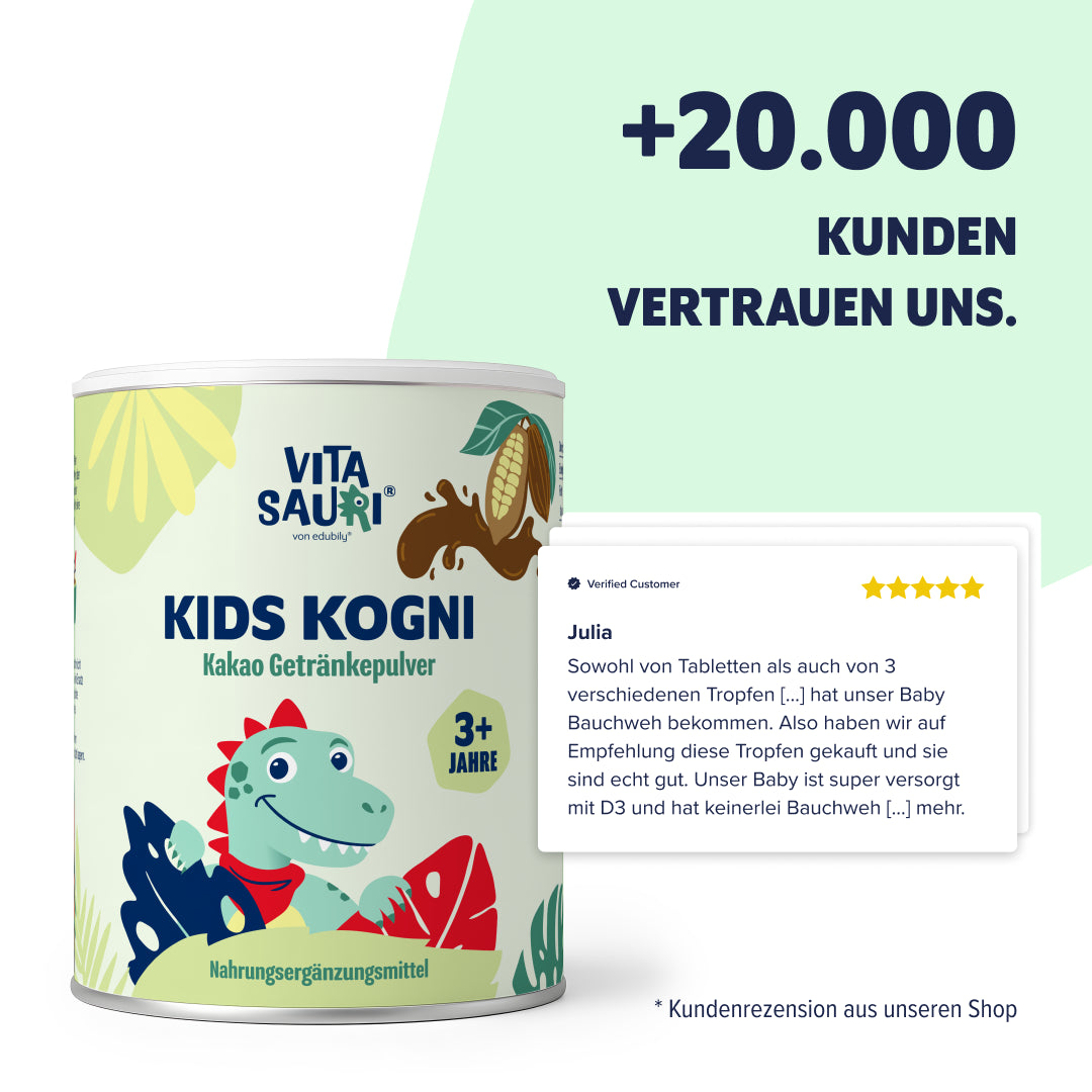 Kids Kogni Getränkepulver – Kakao ohne Zucker