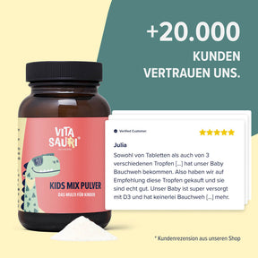 Kids Mix – Multivitamin-Pulver für Kinder