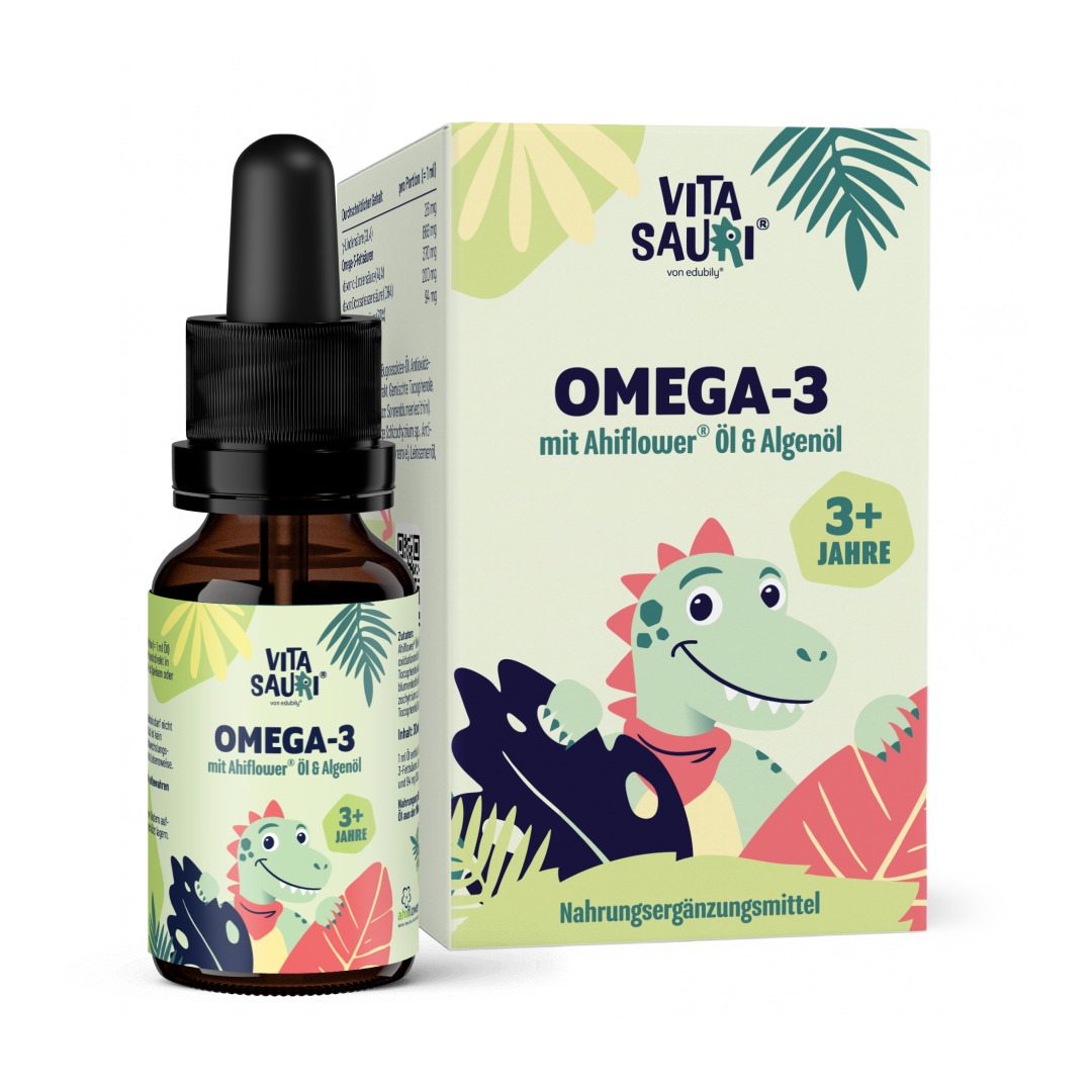 Vitasauri Kids Omega 3 Nahrungsergänzung für Kinder