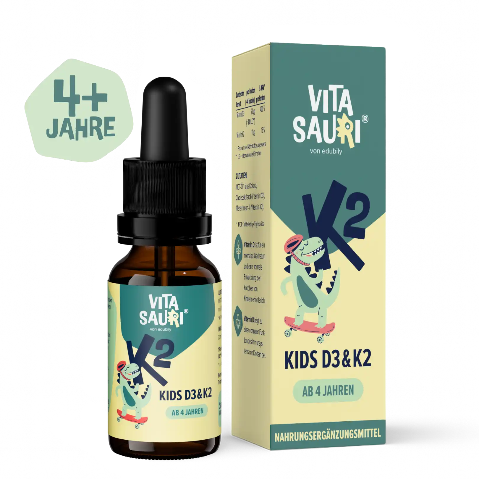 Vitamin D3 mit K2 für Kinder