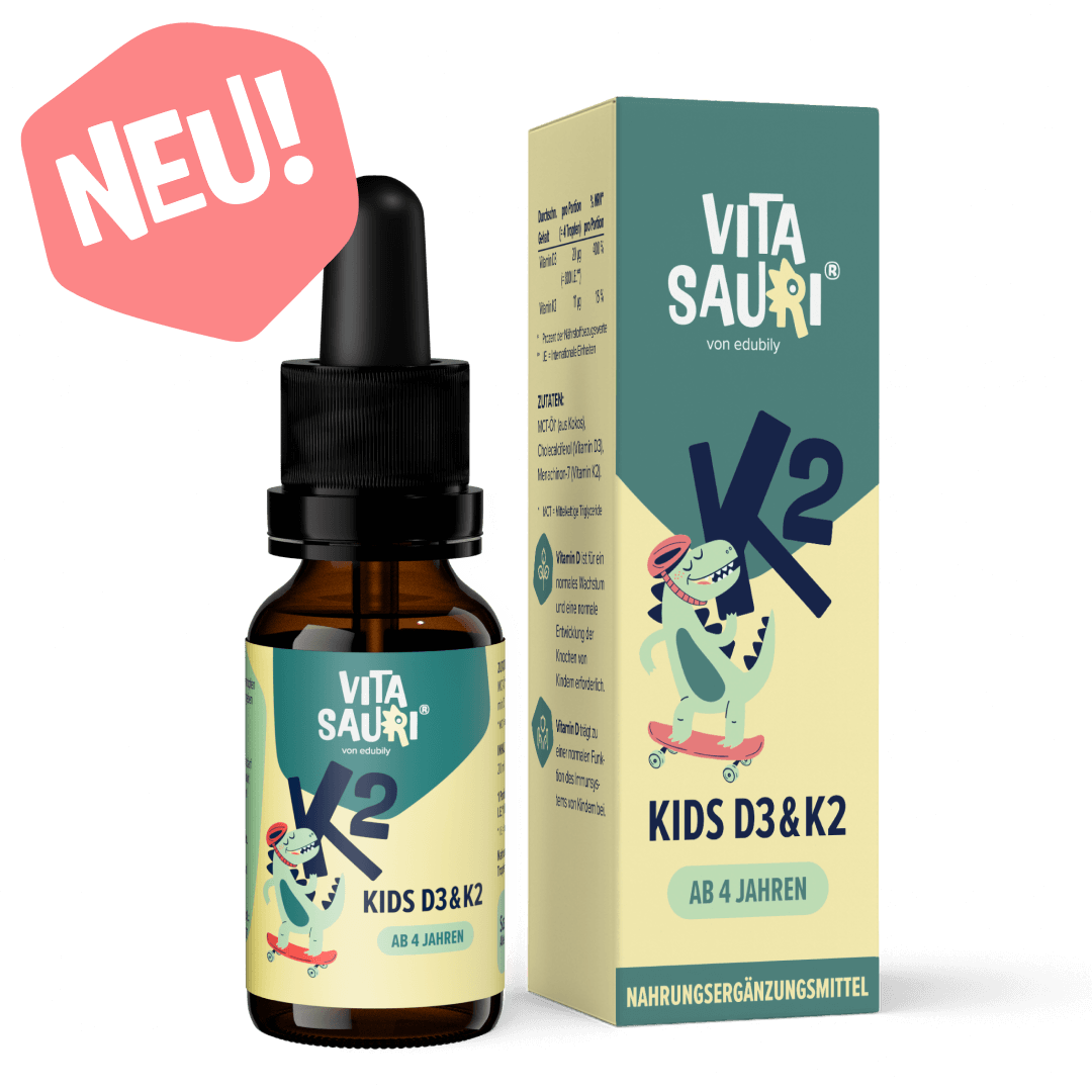 Vitamin D3 mit K2 für Kinder