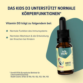 Vitamin D Tropfen für Babys & Kinder