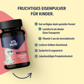 Das Vitasauri Eisen für Kinder 