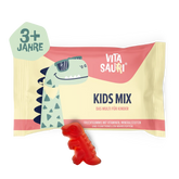 Vitasauri Kids Mix Multivitamin-Fruchtgummis für Kinder ab 3 Jahren mit rotem Gummi-Dino