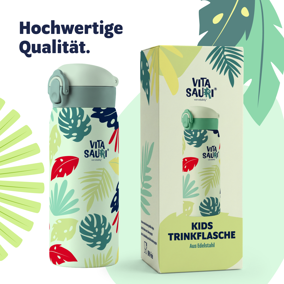 Vitasauri Trinkflasche